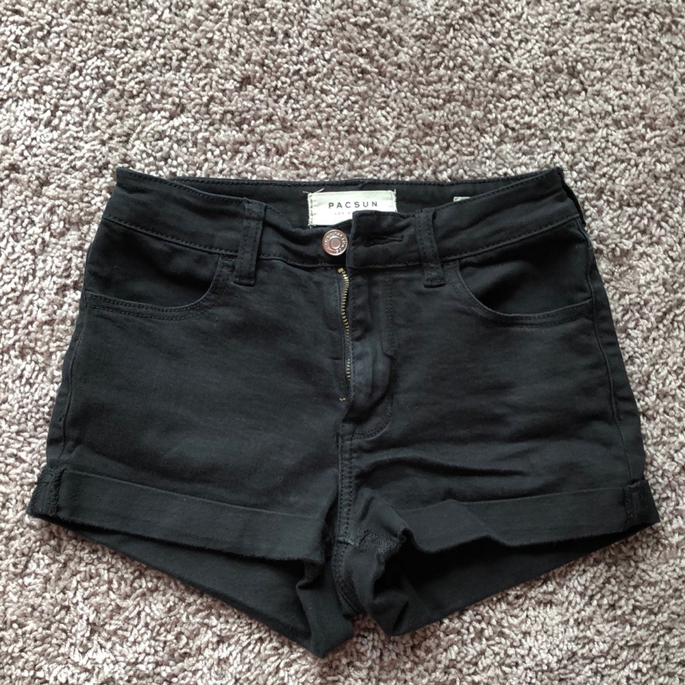 PacSun High Rise Super Stretch Denim Shorts